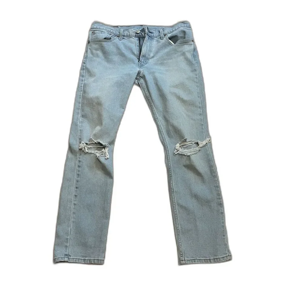 Levi’s 511 Slim Fit Jeans Men’s 33x30 Blue Denim Stretch Slim Leg